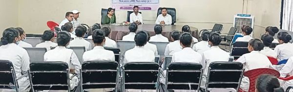 विश्व दृष्टि दिवस पर दी जानकारी