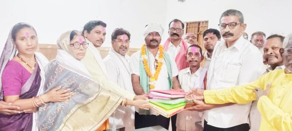 साहू समाज अध्यक्ष रामकुमार ने किया पदभार ग्रहण