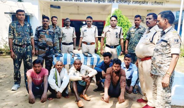 जंगली सूअर मारने लगाए बिजली तार से युवक की मौत, छह आरोपी गिरफ्तार