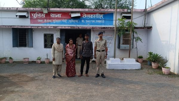 घर से जेवर पार, प्रेमी संग महिला गिरफ्तार