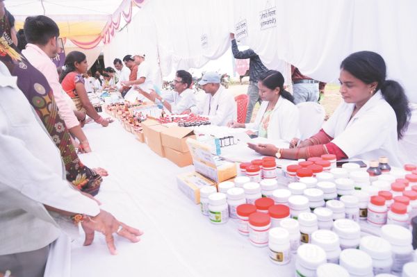 जिला स्तरीय नि:शुल्क आयुष स्वास्थ्य मेला व व्यंजन प्रदर्शनी