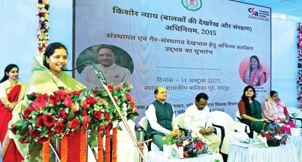  बच्चों की देखरेख और संरक्षण ‘उद्भव’ से, मंत्री ने अभियान शुरू किया