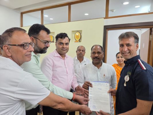 भिलाई चेम्बर के उद्योग विंग की टीम ने उपमुख्यमंत्री साव से की मुलाकात