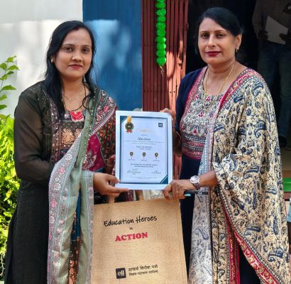 विनोबा में नेहा श्रीवास बनीं पोस्ट ऑफ द मंथ