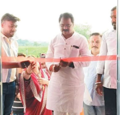 विधायक इन्द्र साव ने यादव समाज के सामुदायिक भवन का किया लोकार्पण