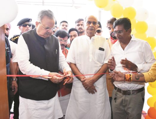 विस अध्यक्ष रमन ने जिम का किया लोकार्पण
