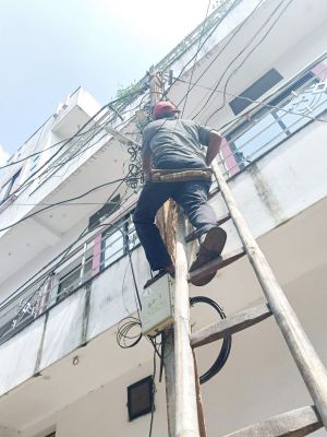 निगम के वार्डों में 600 नई एलईडी लाईट लगी