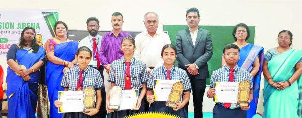 युगांतर में इंटर स्कूल प्रतियोगिता द एक्सप्रेशन एरीना का आयोजन