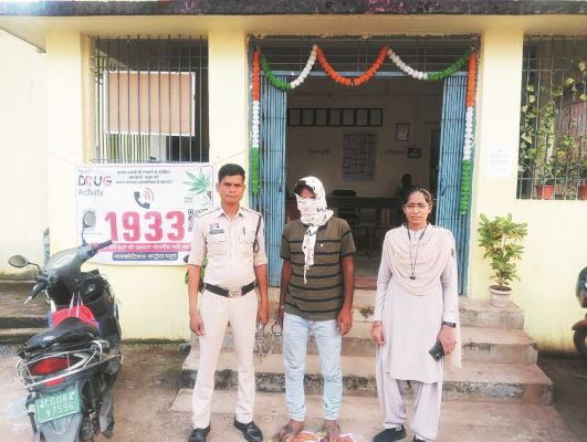 ससुराल में दामाद कर रहा था विवाद, कार्रवाई