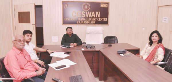 अतिरिक्त मुख्य चुनाव पदाधिकारी ने वीडियो काफ्रेंसिंग के माध्यम से ली बैठक