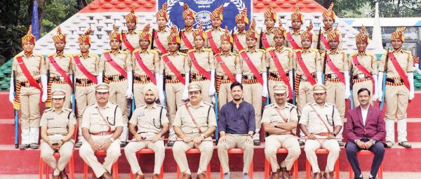 संभाग स्तरीय महिला नगर सैनिकों का बुनियादी प्रशिक्षण समापन-दीक्षांत समारोह