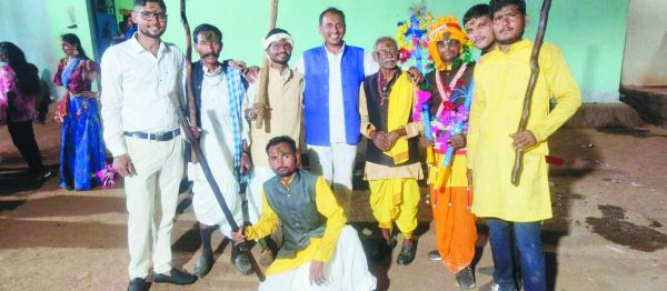 भेलवाडीह में मनाया मातर उत्सव