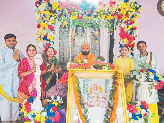 गोपाल जी मंदिर छोटेमठ  में भागवत कथा शुरू