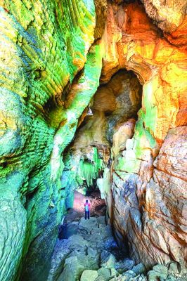 बस्तर की कांगेर घाटी में मिली ग्रीन गुफा