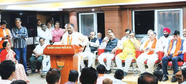 मोदी की सभा के लिए राजधानी को 20 हजार की भीड़ जुटाने का लक्ष्य