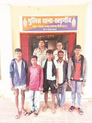 भेड़ चोरी, 5 आरोपी गिरफ्तार