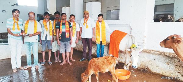 गौभक्तों ने मनाया गोपाष्टमी महापर्व