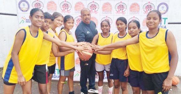 शालेय खेल स्पर्धा में रायपुर बास्केटबॉल में सिरमौर   