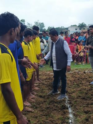 जोन स्तरीय बस्तर ओलंपिक खेल का  विधायक ने किया उद्घाटन