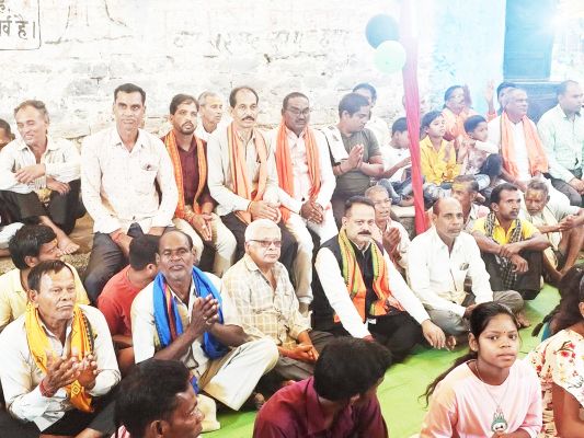 धार्मिक कार्यक्रमों में शामिल हुए जिपं अध्यक्ष