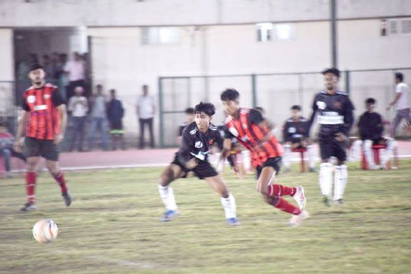 फुटबॉल टूर्नामेंट के दूसरे दिन 5 टीमों की जीत