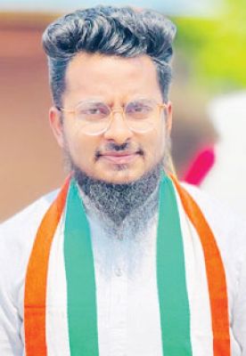 बचेली के सलमान नवाब को फिर  मिली प्रदेश प्रवक्ता की जिम्मेदारी