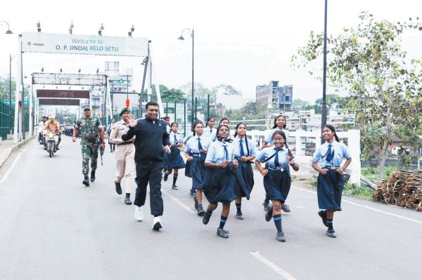 सरदार पटेल जयंती पर लगाई एकता दौड़