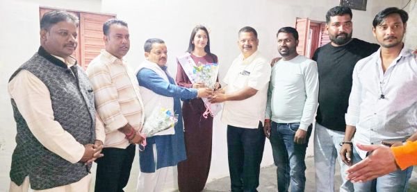 छत्तीसगढ़ फैशन शो में चिरमिरी की गौतमी स्वामी द्वितीय