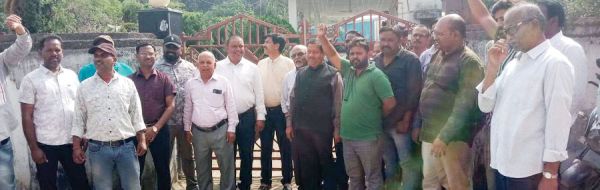 अटल विहार कॉलोनी सरगवां में तीन साल बाद भी नहीं बनी बाउंड्रीवाल