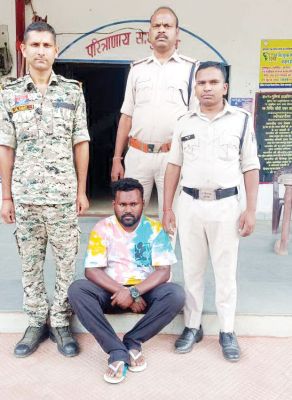 गांजा तस्करी का मुख्य आरोपी ओडिशा से गिरफ्तार