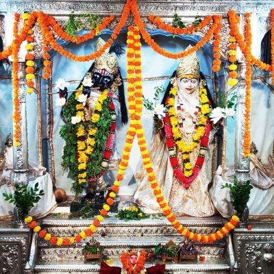 सोमवार से नगर भोज राधा कृष्ण मंदिर में शुरू