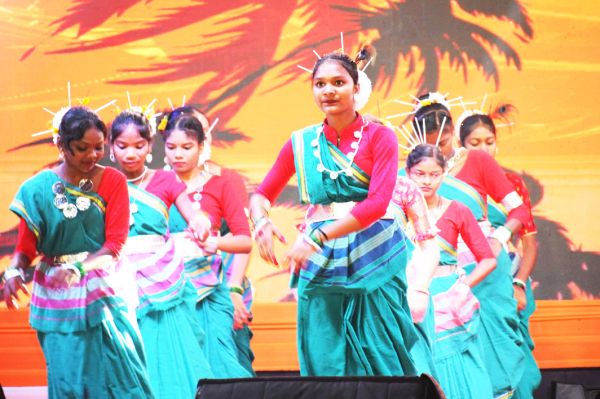 राज्योत्सव:  विद्यार्थियों की रंगारंग प्रस्तुतियों ने समा बांधा, कवियों और गायकों ने बटोरी तालियां