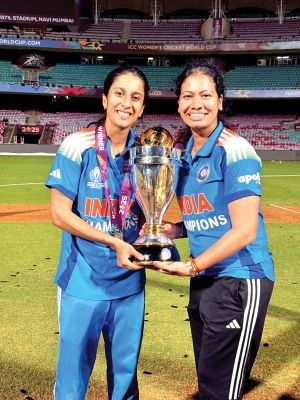 टीम हरमन की फिटनेस एक्सपर्ट गुढिय़ारी की आकांक्षा