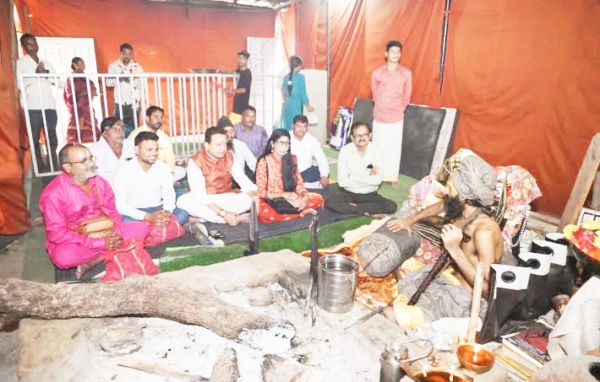 अंसुला में जोंक नदी के तट पर गणेश महायज्ञ