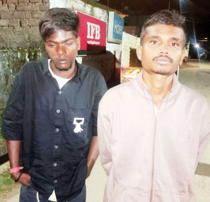  चोरी की नीयत से घूमते 2 पकड़ाए