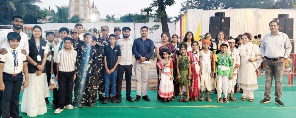 माउंट लिट्रा जी स्कूल के विद्यार्थियों ने राज्योत्सव में संगीतात्मक नाटक से बटोरी तालियां