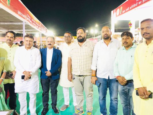 रजत जयंती महोत्सव में पहुंचे भाजपा नेता