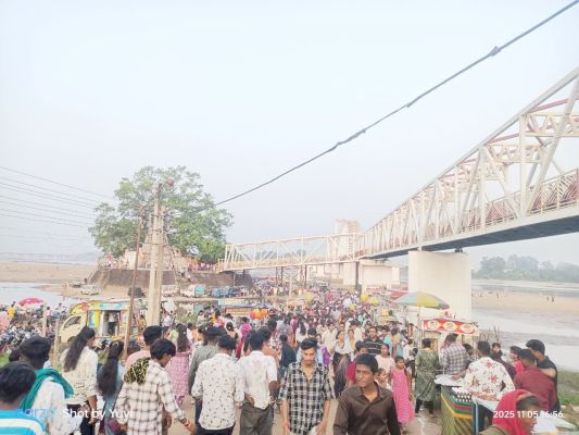 राजिम के नदिया मड़ई में उमड़ा जन सैलाब