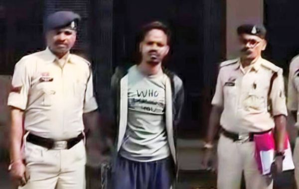 पिता पर हमला, आरोपी बेटा गिरफ्तार