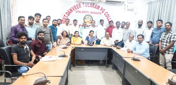 उतई कॉलेज में भूतपूर्व छात्रसंघ गठित
