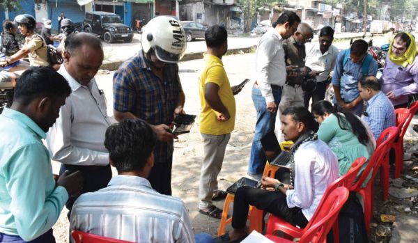 नए नंबर प्लेट को लेकर ट्रैफिक पुलिस का फिर अभियान