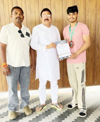 वल्र्ड आर्म रेसलिंग चैंपियनशिप में लीलेश प्रधान को कांस्य