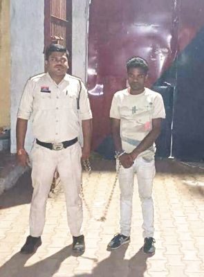 पुलिस में रिपोर्ट की बात को लेकर शांतिभंग, युवक के विरूद्ध कार्रवाई