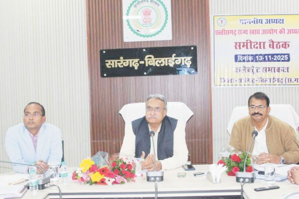 राज्य खाद्य आयोग अध्यक्ष ने कामकाज में सुधार लाने के दिए निर्देश