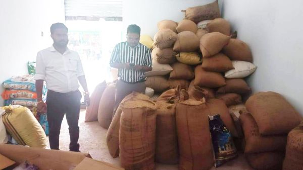 कई जगह से अवैध धान जब्त