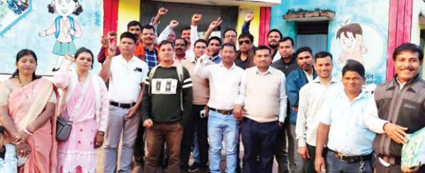 सहायक शिक्षक फेडरेशन कोंडागांव की नई जिला कार्यकारिणी गठित