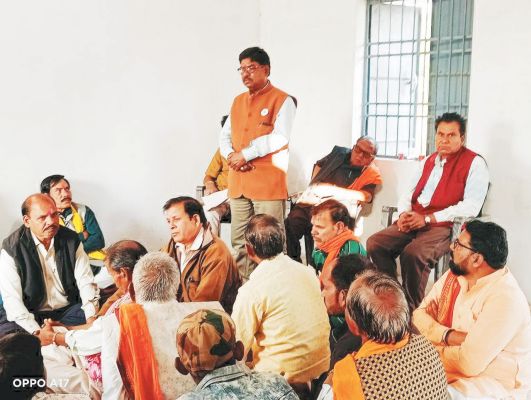 दत्तात्रेय प्राकट्य महोत्सव मनाने गोस्वामी समाज की बैठक