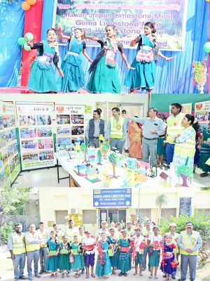 अल्ट्राटेक रावन में 9वां खान पर्यावरण एवं खनिज संरक्षण सप्ताह