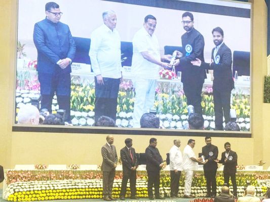 जल संचय के लिए महासमुंद को राष्ट्रपति से सम्मान