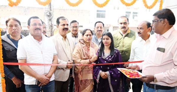 महापौर ने आकांक्षीय शौचालय का किया लोकार्पण